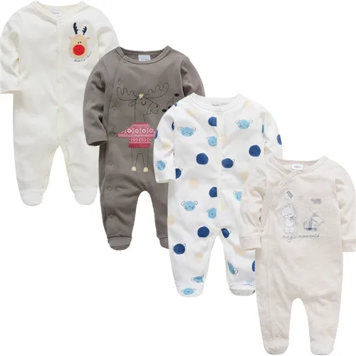 Новая детская одежда для новорожденных боди bebes Пижама для новорожденных комбинезон с длинными рукавами roupa de bebes Детские комбинезоны для мальчиков и девочек - Цвет: 84863947