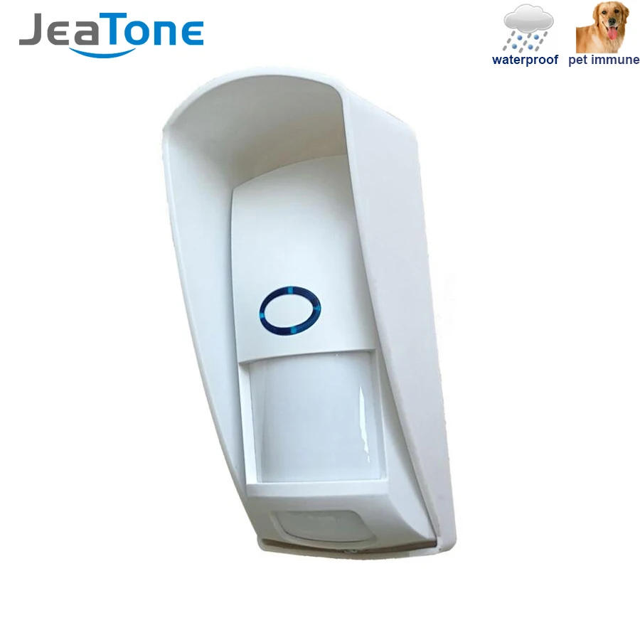 JeaTone Wireless PIR sensor Infrared Motion Detector 433Mhz pet Immune Waterproof for Home Security Alarm System 1pcs 2pcs 4pcs