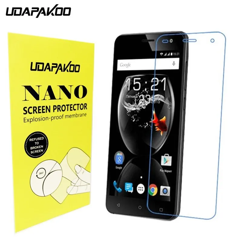 Мягкие Стекло фильм нано взрывозащищенные Экран протектор для Fly FS452/нимб 2 IQ4515 iq454