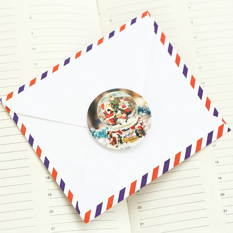 QuickDone 46 шт./кор. наклейки с рождественской этикеткой набор украшений сделай сам