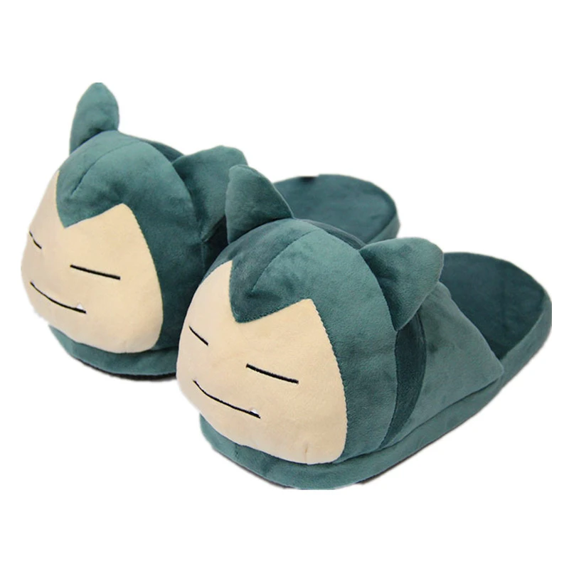 27 см тапочки плюш Кукла мультфильм Psyduck Snorlax Gengar Mudkip домашняя зимняя игрушечная