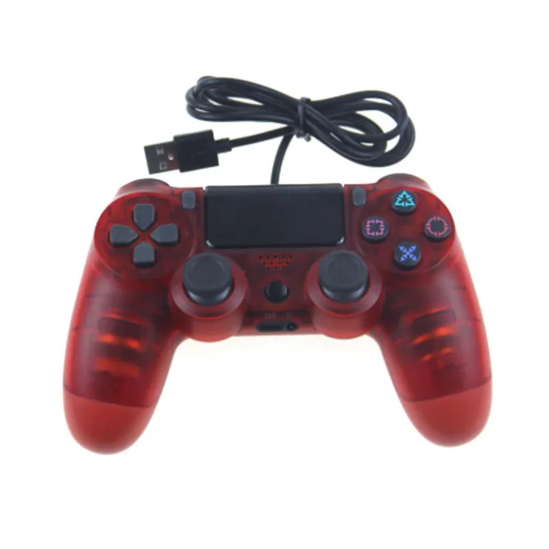 Версия 2 v для двойного вибрации PS4 Pro Bluetooth беспроводной контроллер для вибрации джойстик Игровые приставки 4 геймпад встроенные тесто