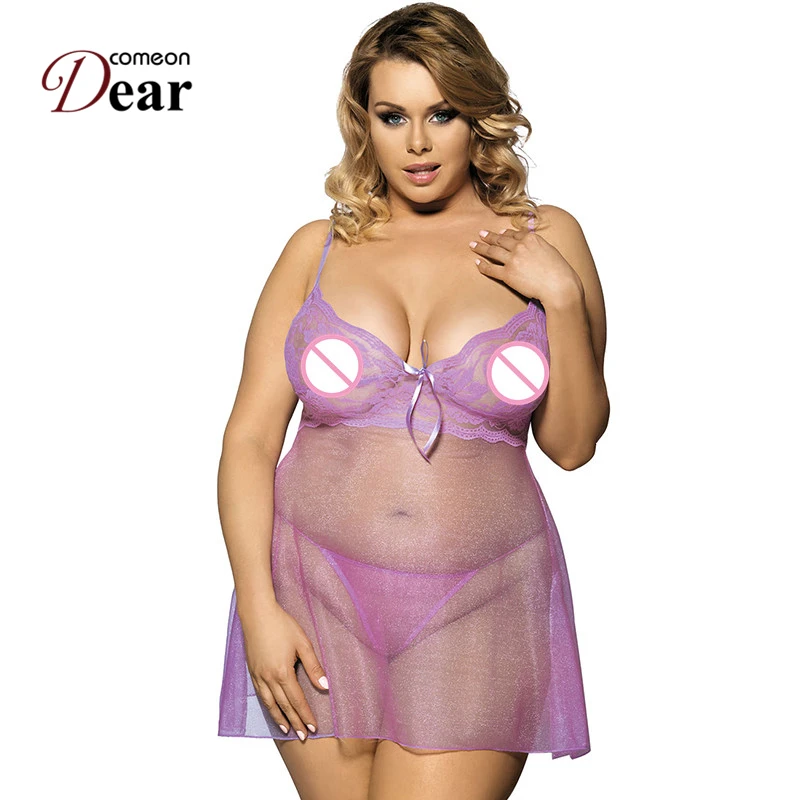 Comeondear, сексуальное платье, сексуальное нижнее белье,, Lenceria Baby Doll, сексуальное женское белье, RB80199, светильник, фиолетовый, Холтер, Langeri, сексуальное, эротическое