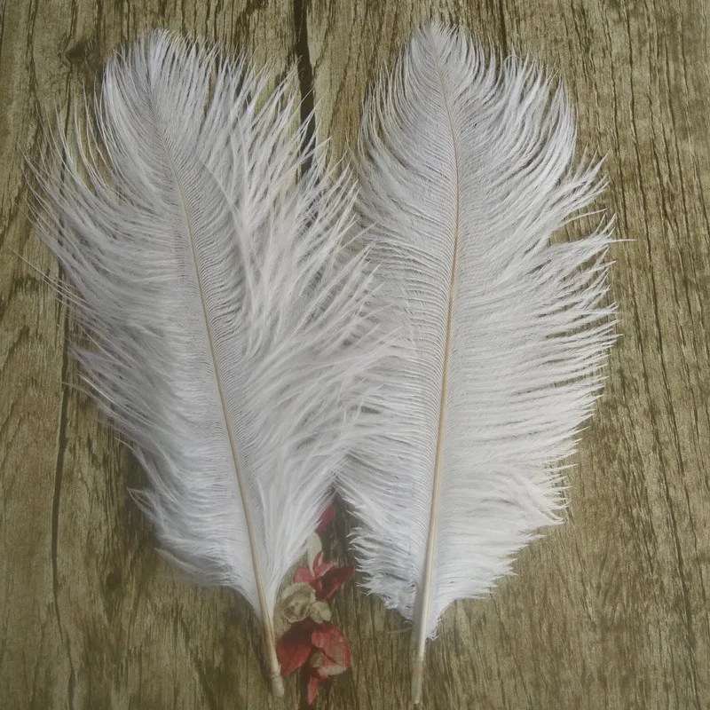 Wholesale White Ostrich Feathers 15-75CM 6-30 Inch Diy Christmas Party Wedding Dress Decorations Natural Ostrich Feathers plumes