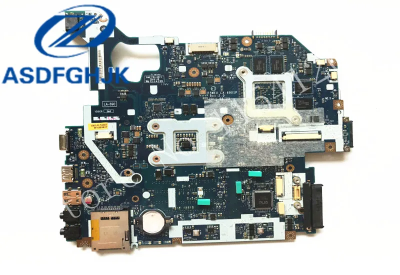 laptop motherboard LA-6901P for ACER FOR Aspire 5750G MBBYX02001 P5WE0 HM65 GT630M 2GB 100% Fully tested | Компьютеры и офис