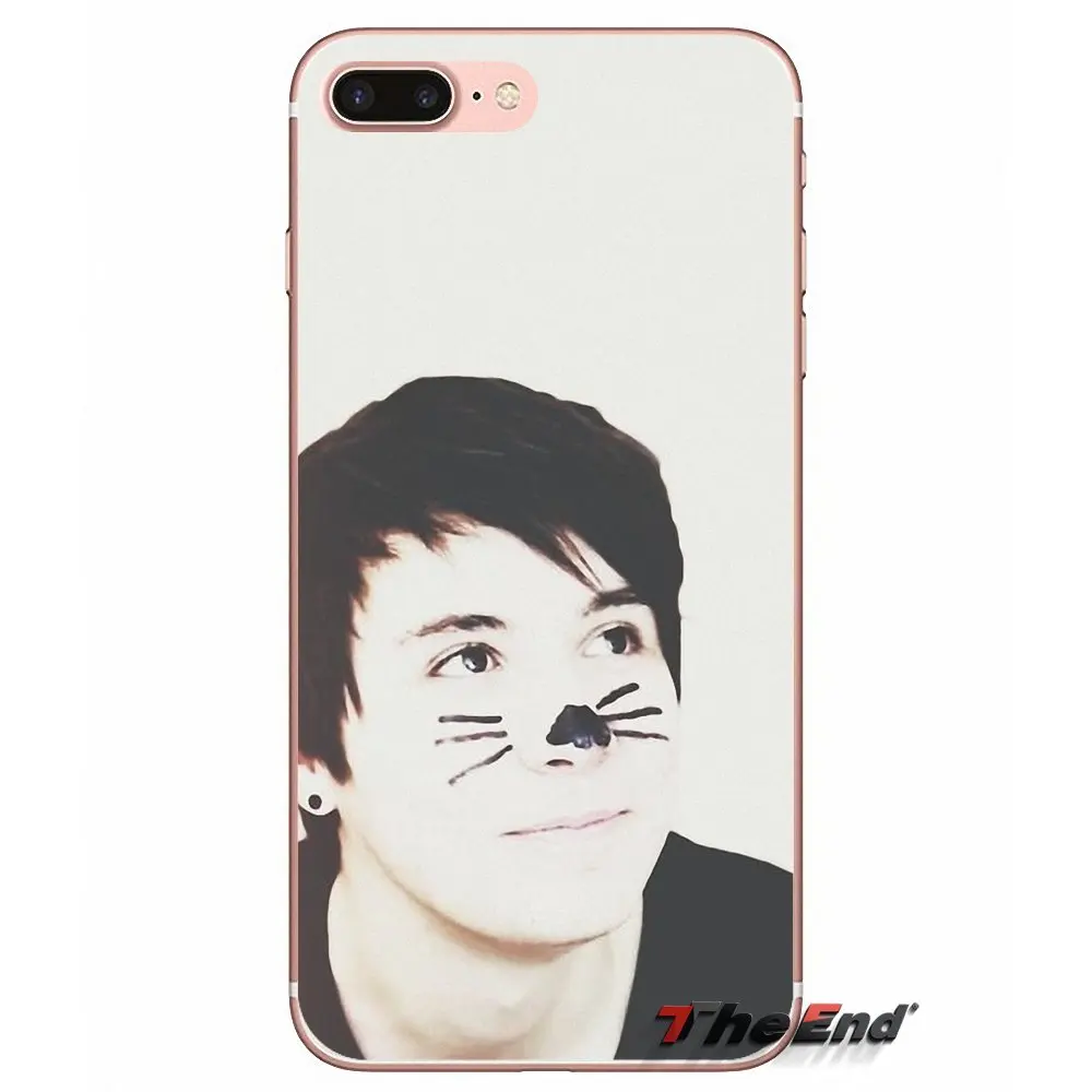 Чехлы для Samsung Galaxy S2 S3 S4 S5 MINI S6 S7 edge S8 S9 Plus Note 2 3 4 5 8 Coque Fundas Group of Dan And Phil Radio постельные