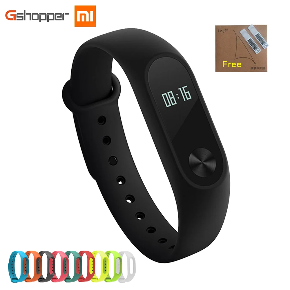 RU глобальная версия Xiaomi mi Группа 2 Band Band2 Браслет Смарт сердечного ритма мониторы