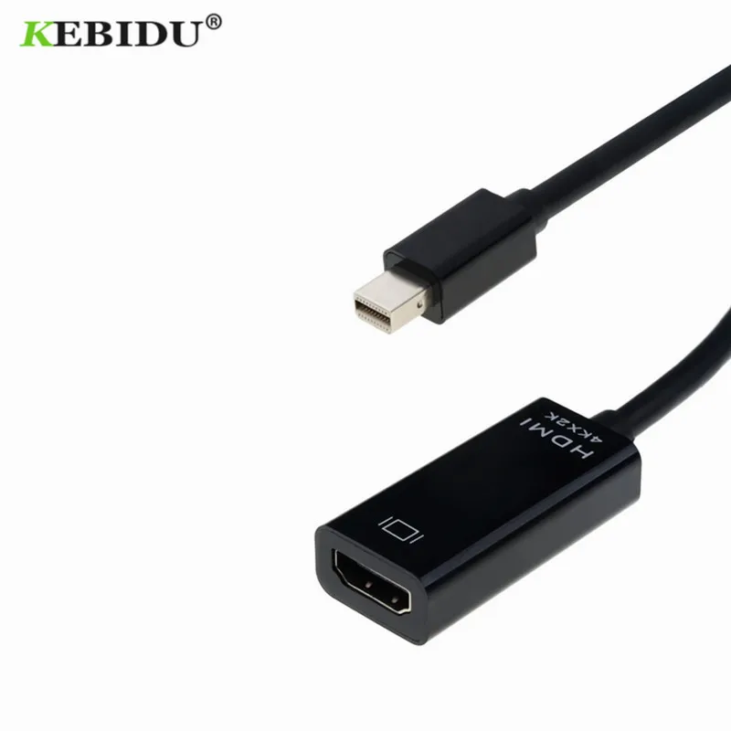 Мини адаптер портов дисплея KEBIDU 4K HD 1080 конвертер Адаптер DP на HDMI совместимый с