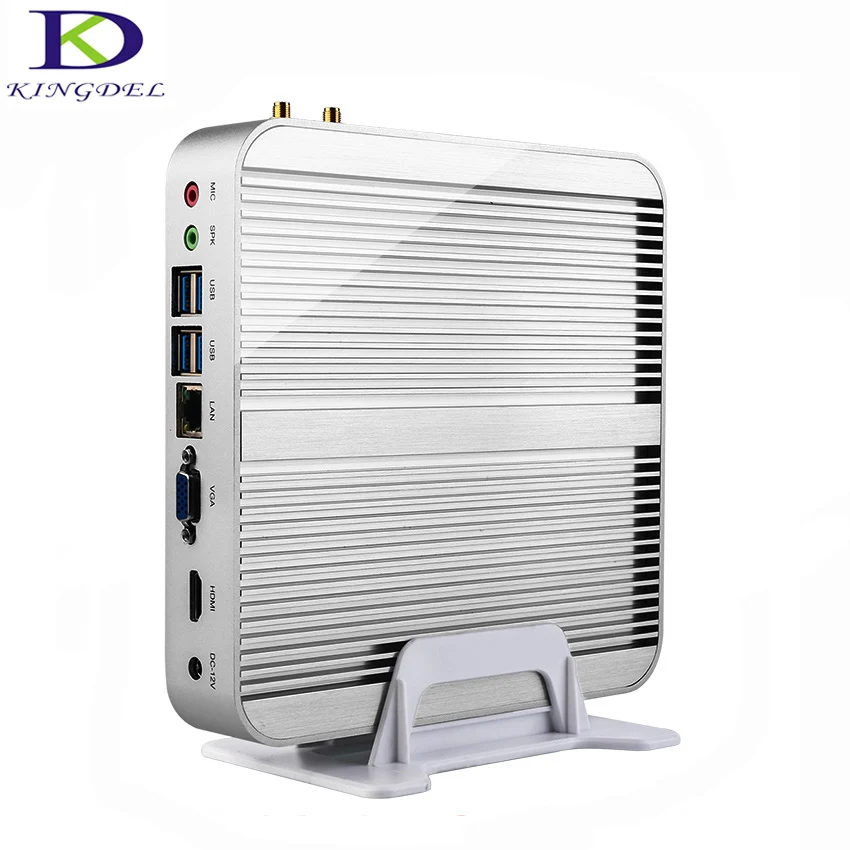 

Fanless Mini PC i3 7100U Kaby Lake Core i5 7200U HDMI Intel Core i3 i5 minipc 4K HTPC Intel HD Graphics 620 Desktop Win10 NC240