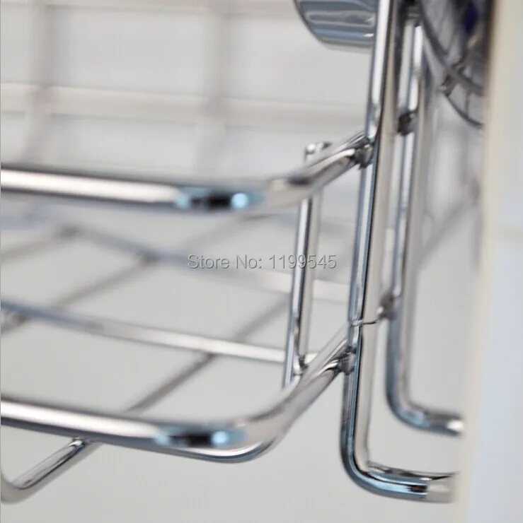 Супер 304 нержавеющей стали кэдди душ корзина в форме сердца кухня стеллаж для