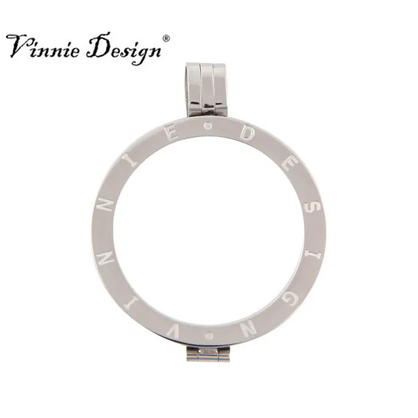 Vinnie дизайн ювелирных изделий новейший держатель для монет из нержавеющей стали