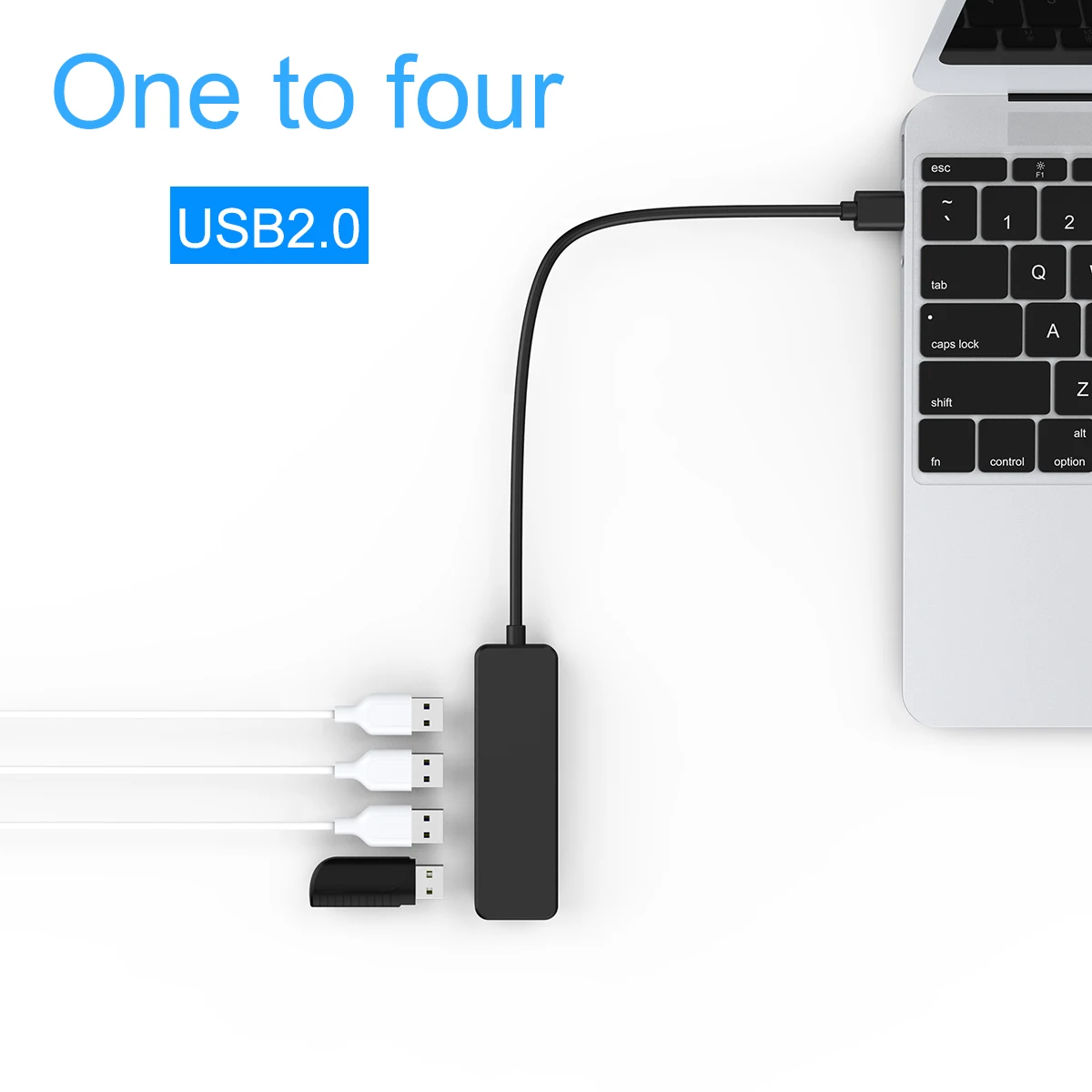 Ультра тонкий usb хаб 4 портовый USB 2 0 концентратор|Адаптеры Type-C| |