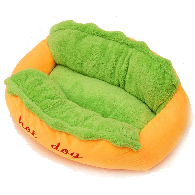New Pattern Dog Sofa Removable Cover Soft Original Nest For Small Medium Dogs Hot Kennel Hand Wash Waterproof Bottom Bed | Дом и сад