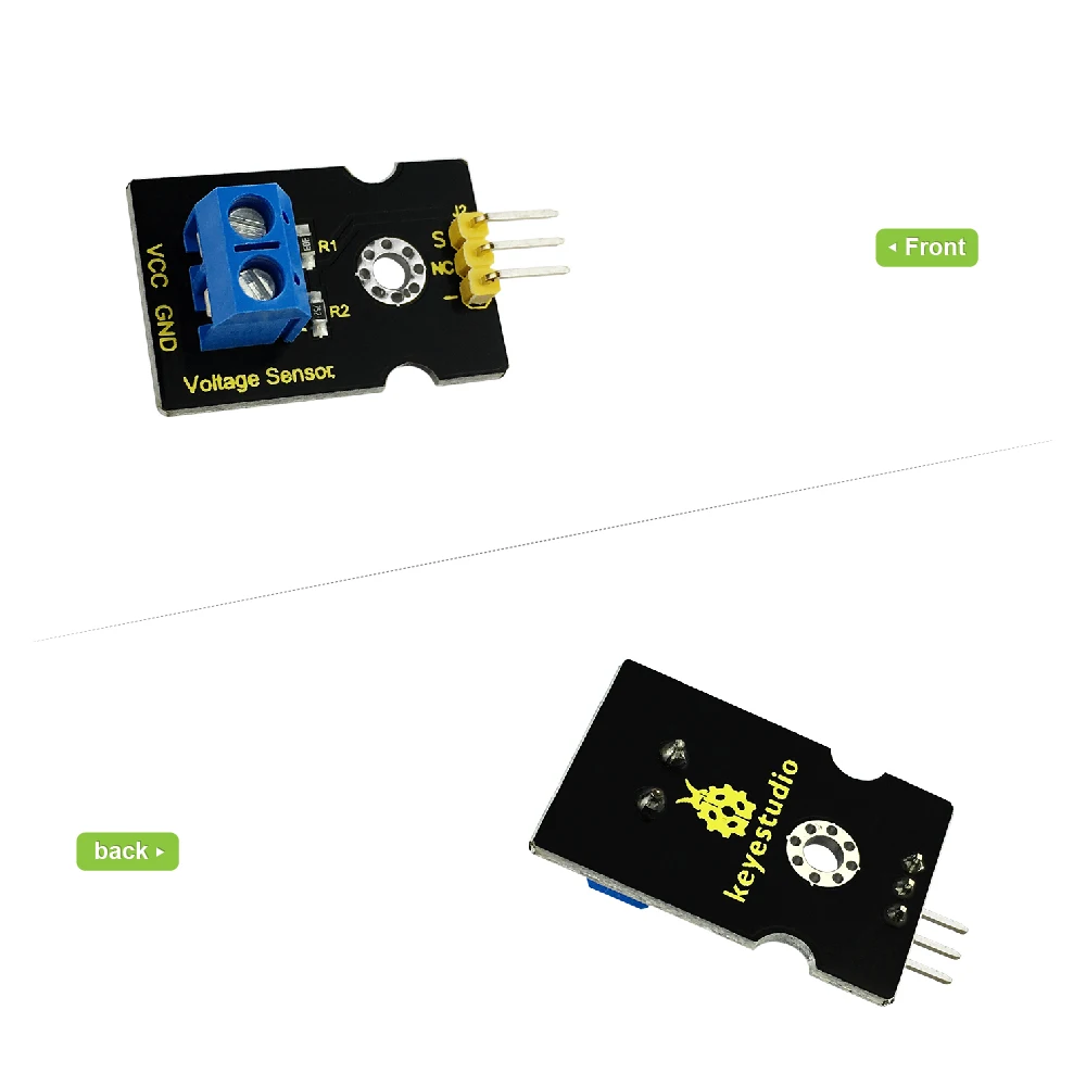 Модуль обнаружения напряжения Keyestudio датчик электронные блоки для Arduino UNO R3|voltage