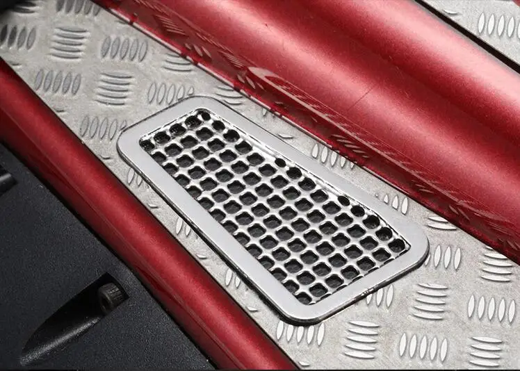 Metal engine hood decoration Cover anti-skid metal + inlet grille for Traxxas trx4 trx-4 trx 4 1/10 rc car crawler | Игрушки и хобби