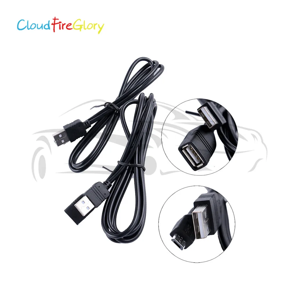 

CloudFireGlory для PIONEER CD-MU200 телефонов на базе Android CDMU200 2 шт. USB Удлинительный кабель