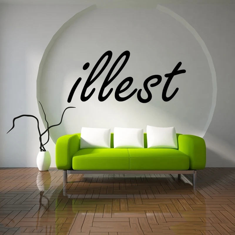 58 см x 26 1 2 Illest Graphic (по одному для каждой стороны) стикер автомобиля автомобилей