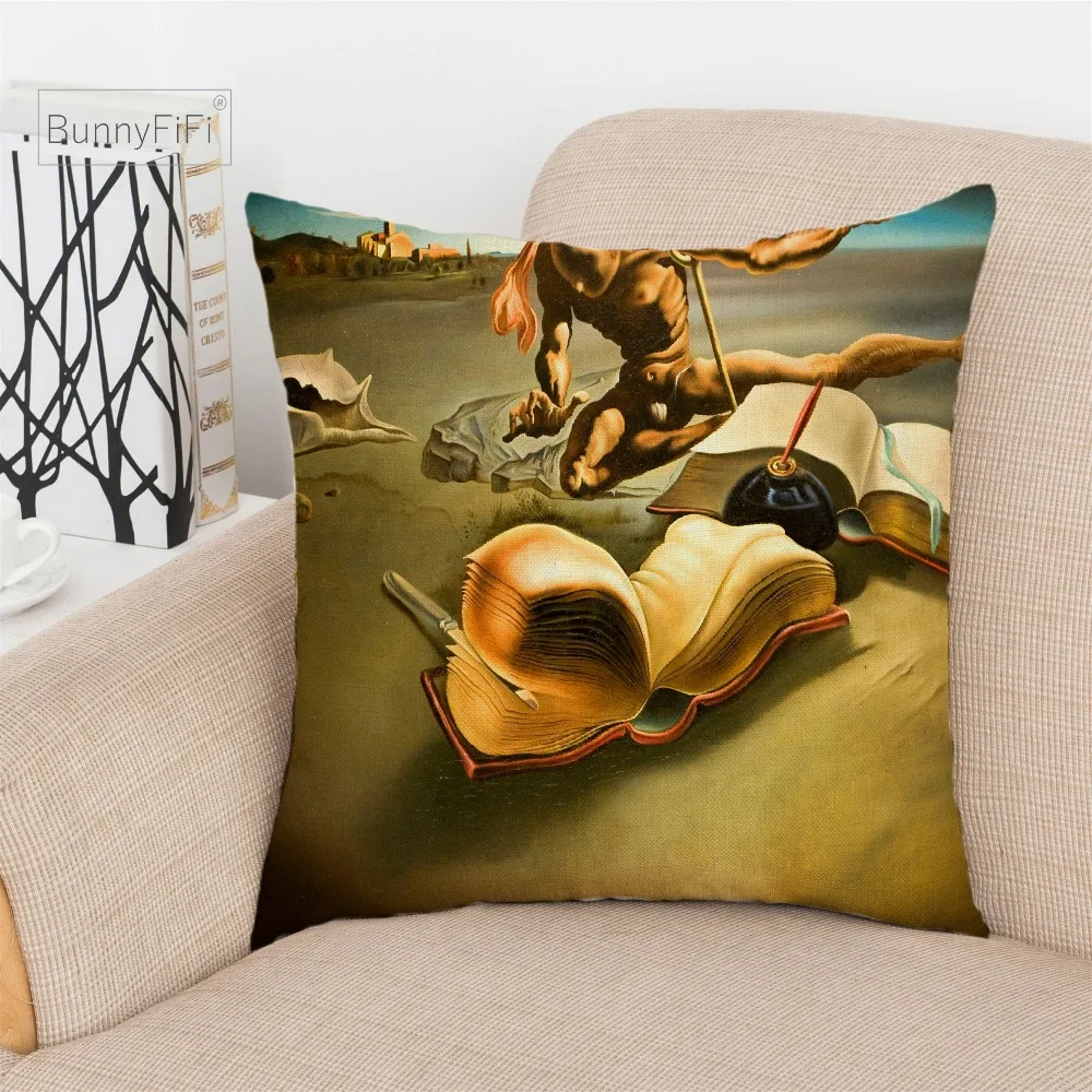 Сальвадор Дали мечта солнцезащитных работы декоративное хлопковое белье