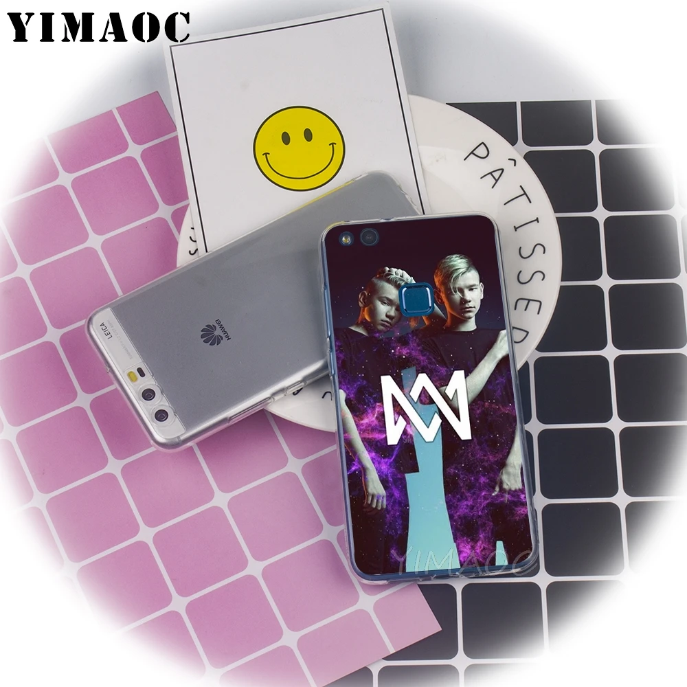 Мягкий чехол YIMAOC Marcus &amp Martinus brothers для Huawei P8 P9 P10 P20 P30 Lite Pro P smart 2019 |