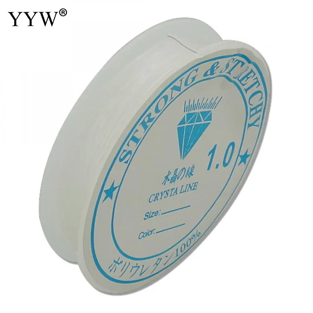 YYW Новый 10 шт./лот DIY Кристалл бисер стрейч шнур эластичная линия прозрачный