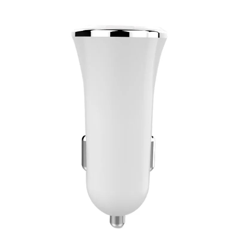 60*26*26 мм USB Автомобильное 2.1A быстрое зарядное устройство с двумя usb портами для