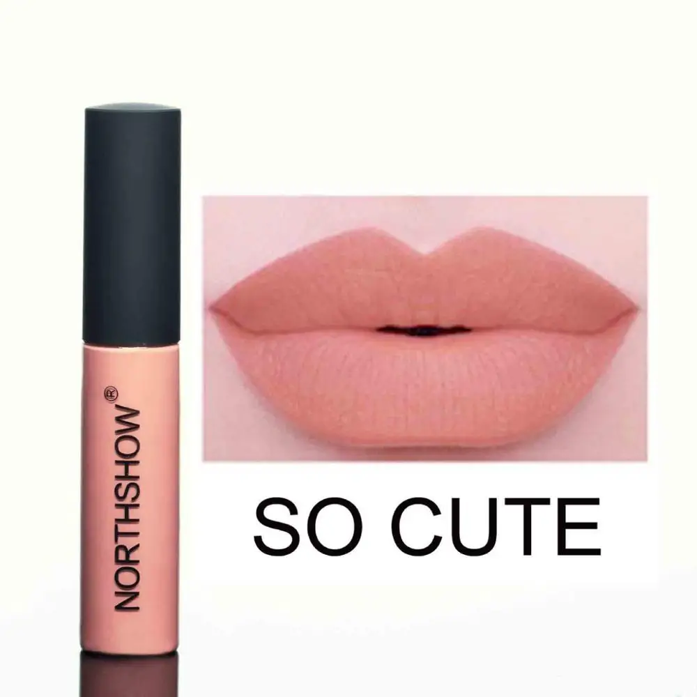 so cute Новинка, 12 цветов, брендовые увлажняющие пигменты, блеск для губ, матовый блеск для губ, стойкий водостойкий, сексуальная жидкость цвета "нюд", губная помада, матовая помада для губ - Цвет: so cute
