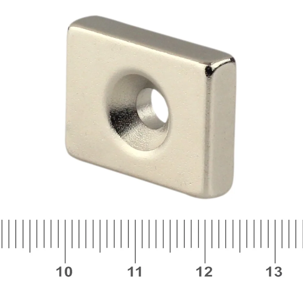 OMO Magnetics 5 шт. N50 блок счетчик затонувших магнитов 20*15x5 мм отверстие 4