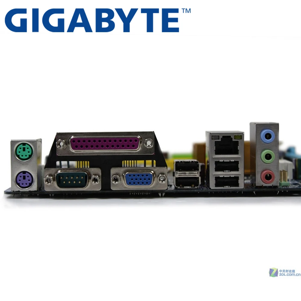Десктопная Материнская плата GIGABYTE G31 Socket LGA 775 для Core 2 DDR2 4G Micro ATX оригинальная б/у |