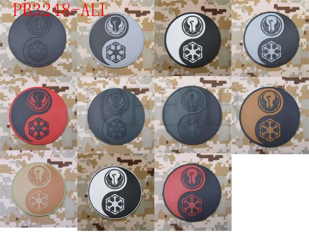 Звезда логотип империи Jedi заказ Insignia Старая Республика 3D ПВХ патч|the patch|3d pvc