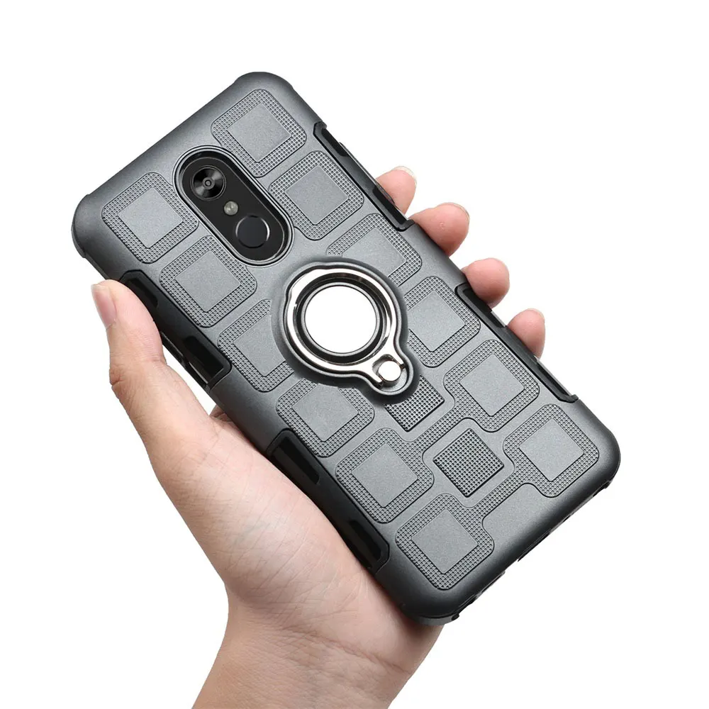 IDOOLS чехол для LG Q stylo 4 стилус Высокое качество Гибридный 2 в 1 ТПУ силиконовый
