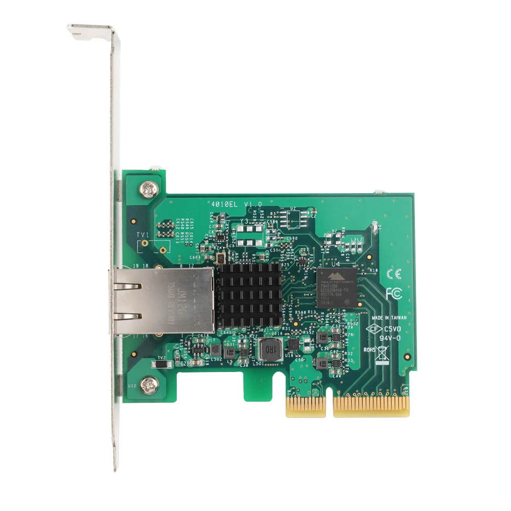 PCIe 10 гигабитная Ethernet Сетевая карта PCI express к 1 порту RJ45 адаптер 10/100/1000/10000