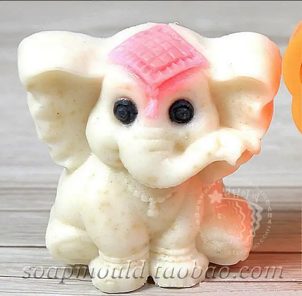 

Горячая Распродажа DIY силиконовые формы для торта Пудинг Для желе для мыла прессформы 3D слон соль скульптура ледовой скульптуры шоколадная ...