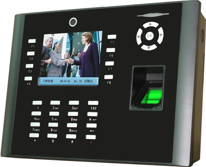 RFID 125KHZ система управления временем сетевой отпечаток пальца посещаемость