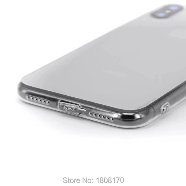 Матовый Прозрачный мягкий чехол из ТПУ для Iphone X 7 8 6 6S Plus 5 5S SE цветной матовый