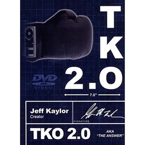 TKO2.0: опция Kaylor черно белая (мерцающий) от Jeff и Michael Ammar волшебные аксессуары для