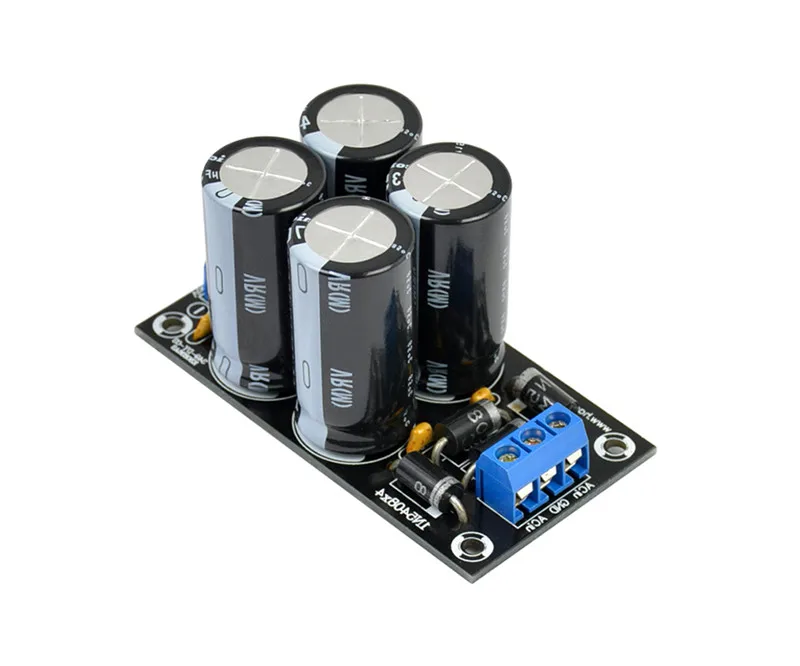 1 шт., двойной усилитель мощности, фильтр, плата PCB 4700 мкФ 35 в 2200 мкФ 35 в для усилителя, адаптер питания