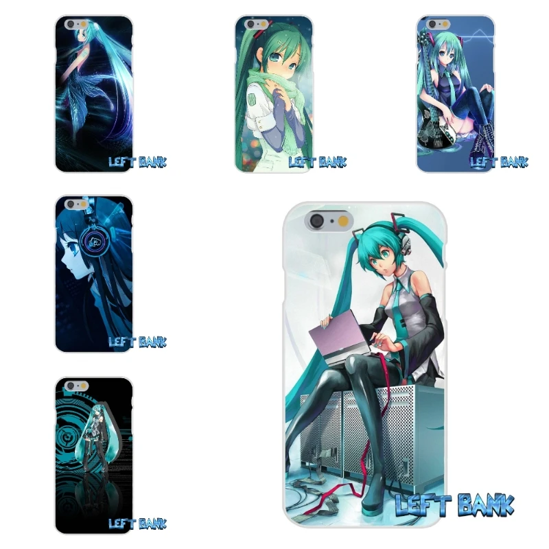 Чехол Anime Dakimakura Japan Hatsune Miku из мягкого силикона TPU с прозрачной задней панелью для Xiaomi Redmi 3 3S Pro Mi3 Mi4 Mi4C Mi5S Note 2 4.