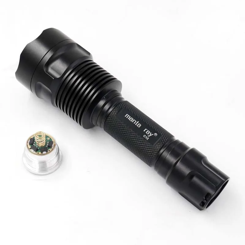 Светодиодный фонарик AMC7135x10 высокой мощности перезаряжаемый фонарь CREE XM L2 LED 3500K