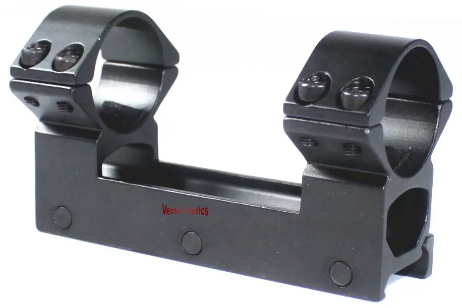 Векторная оптика 25 4 мм 1 ''цельный высокий прицел Вивера Пикатинни 20 крепление