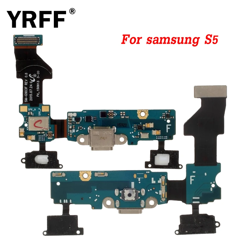 Запасные части зарядный порт Micro Flex кабель для Samsung S5 G900F G900A G900M G9008V док разъем USB