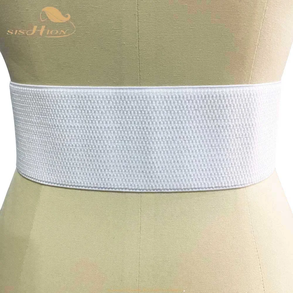 SISHION женский эластичный широкий Корсет Пояс Cincher Пояс VB0059 черный белый красный пояс для женщин 69-96 см