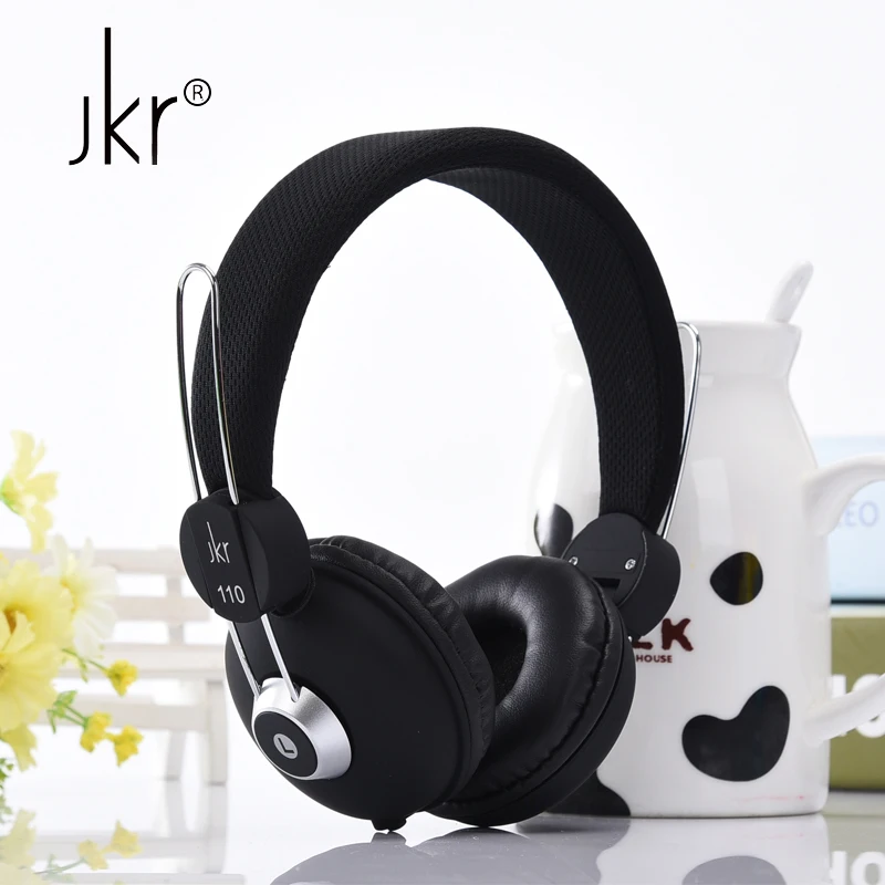 JKR проводные наушники Hifi Большой шлем Аудио для телефона компьютерного плеера