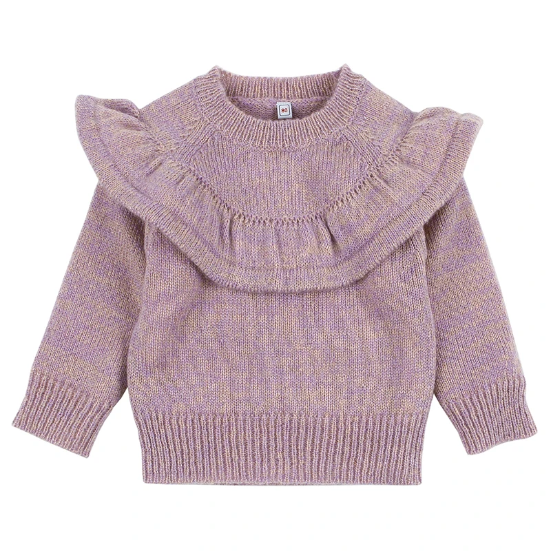 2019 Spring Baby Girls Sweaters Pullovers Fashion Long Sleeve Newborn Jumpers Autumn Outerwear Toddler Children Knitted Costume | Детская