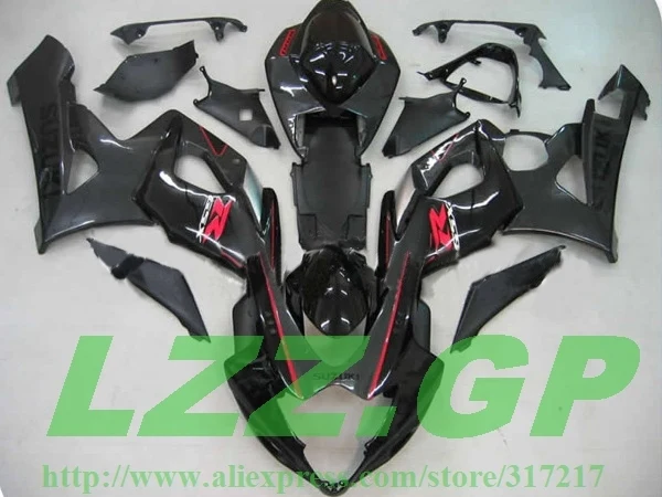 

Injection Fairing For SUZUKI GSXR1000 K5 05 06 Black W32545 GSXR 1000 GSX-R1000 GSX R1000 K5 2005 2006 COOL Bodywork