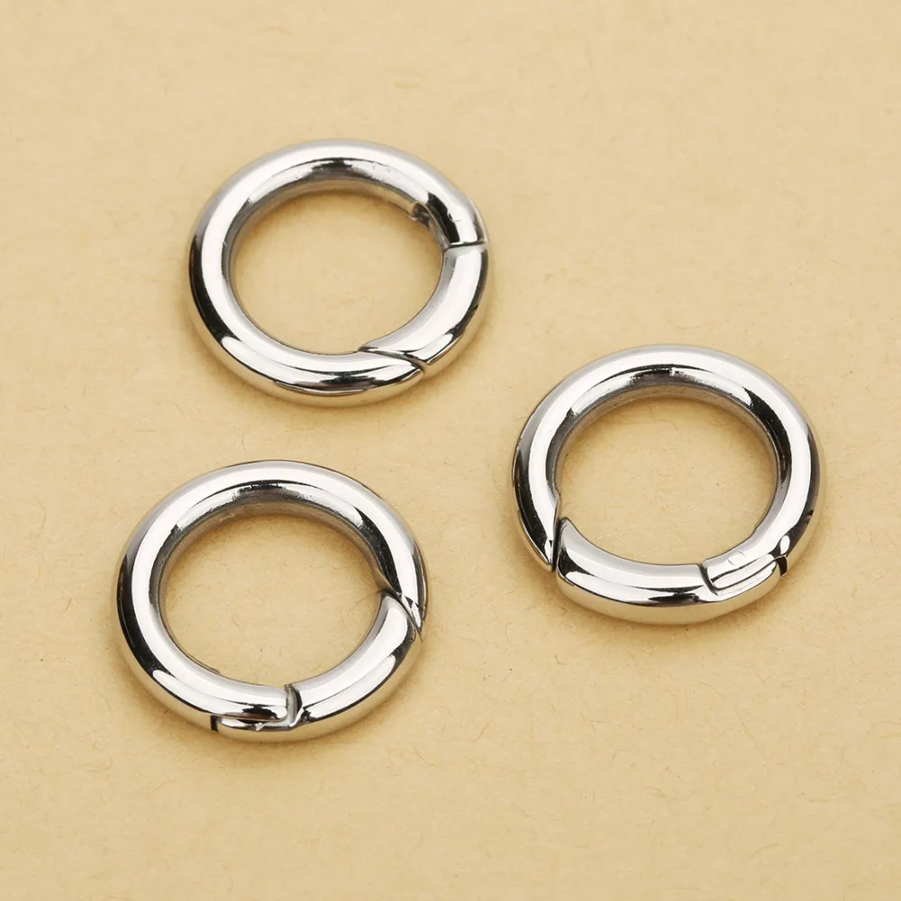 Оптовая продажа 1 шт. новинка Rhodium 20 мм концевые крючки застежки подходят для