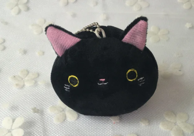 Плюшевая игрушечная кошка в подарок набитая 6 цветов. кукла плюшевая с котом из