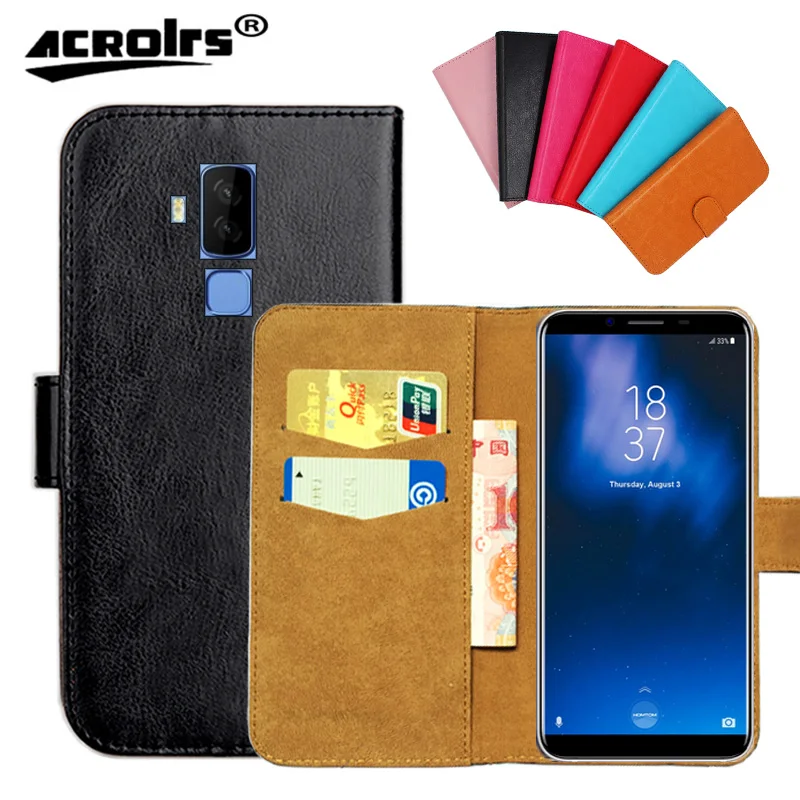 6 цветов оригинал! HOMTOM S8 чехол Новое поступление Высокое качество Флип-кожа защитa