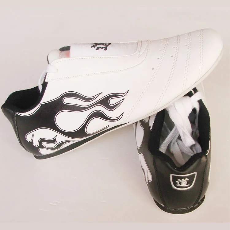 Обувь для тхэквондо мужчин женщин детей WTF взрослых ПУ дышащая защита обувь кунг