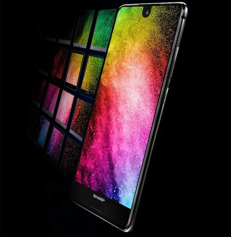 SHARP AQUOS S2 C10 мобильный телефон Android 8,0 4G смартфон 5,5 дюймов FHD+ Snapdragon 630 Восьмиядерный телефон 4 Гб+ 64 ГБ NFC мобильный телефон