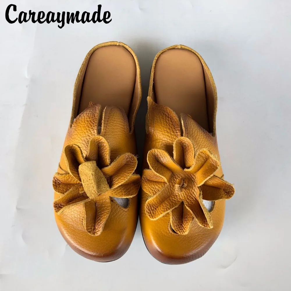 Careaymade Новый 2018 на весну и лето Для женщин в этническом стиле натуральная кожа